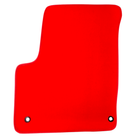 Red Floor Mats for Jeep Renegade Plug-in Hybrid (2020-2024) Co Driver with Fixing System | AutoWin