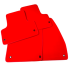 Red Floor Mats for Jeep Renegade (2014-2018) Distance Fixing Points Co-Driver 18 cm | AutoWin