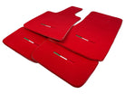 Red Floor Mats For Maserati Grecale (2023-2024) Italy Edition - AutoWin