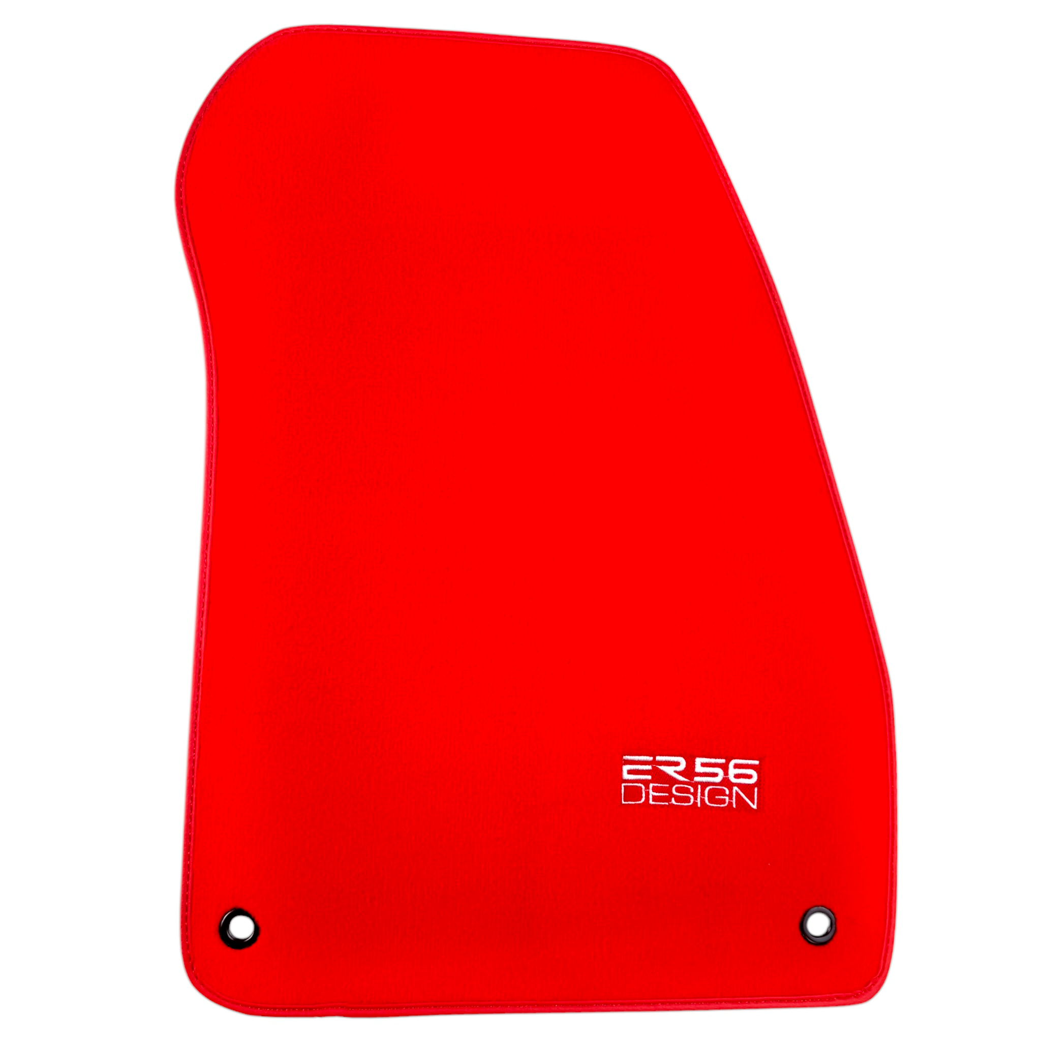 Red Floor Mats for Jeep Renegade Plug-in Hybrid (2020-2024) Co Drive Without Fixing System by ER56 Design