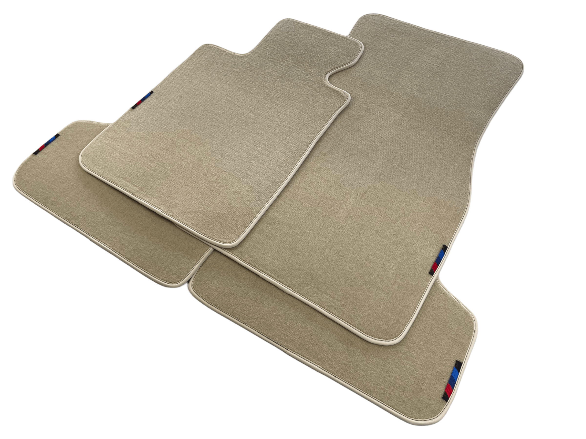 Beige Floor Mats For BMW X4 Series F26 With M Package - AutoWin