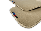 Beige Mats For BMW M8 F92 2-door Coupe With M Package - AutoWin