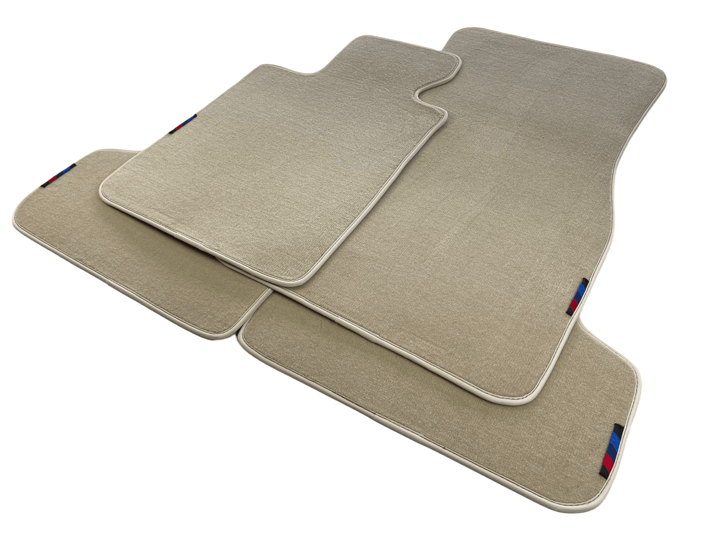 Beige Mats For BMW X3 - E83 SUV With M Package - AutoWin