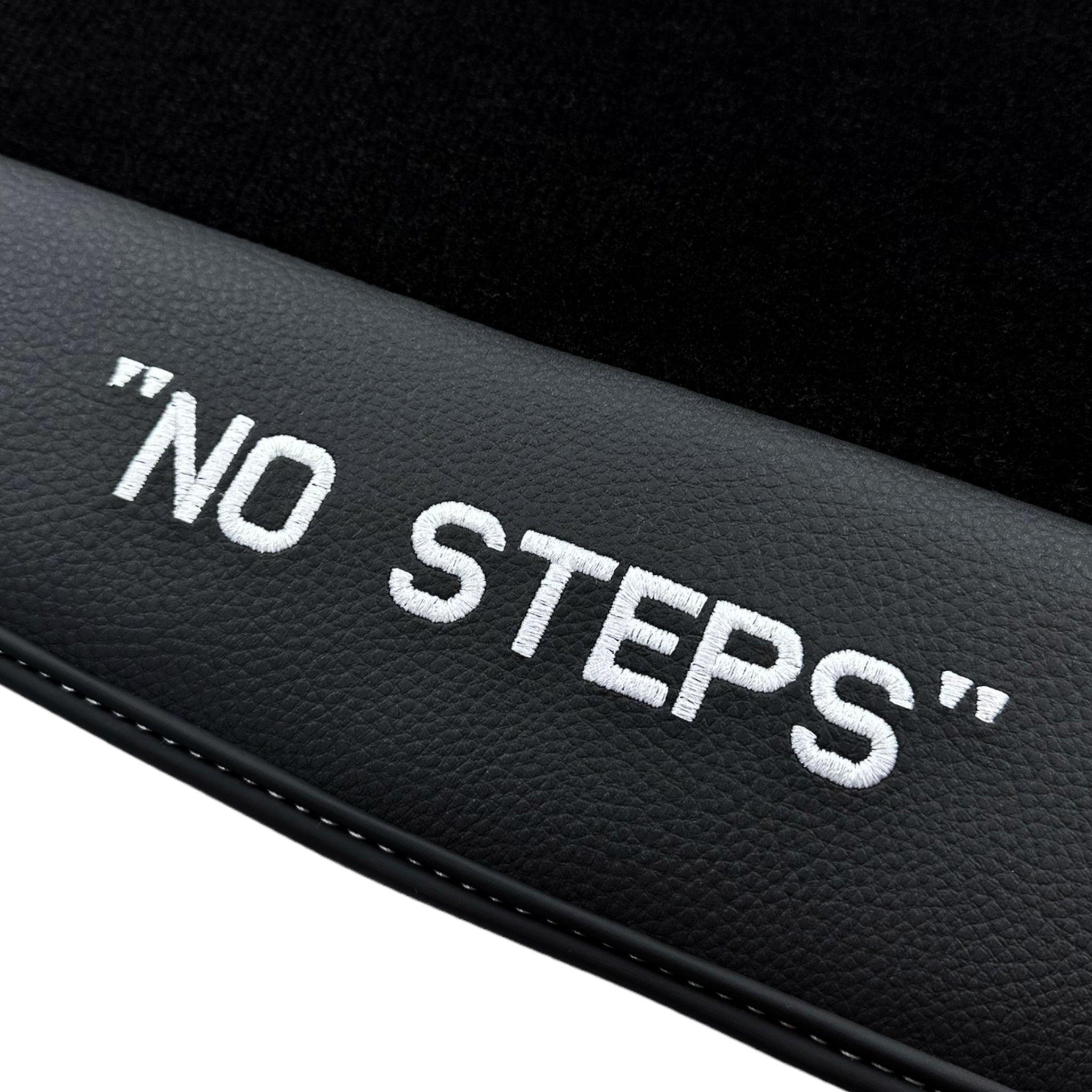 Black Floor Mats for Audi Q4 E-tron Sportback (2021-2024) | No Steps Edition