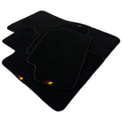Black Floor Floor Mats For BMW 3 Series E46 Coupe Germany Edition - AutoWin