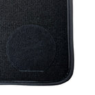 Black Floor Mats For BMW 5 Series E28 Sedan | Black Trim