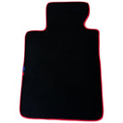 Black Floor Mats For BMW iX1 - U11 SUV | Red Trim