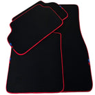 Black Floor Mats For BMW iX1 - U11 SUV | Red Trim