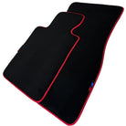 Black Floor Mats For BMW iX1 - U11 SUV | Red Trim