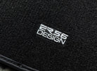 Black Sheepskin Floor Mats For BMW 3 Series E30 4-doors Sedan ER56 Design
