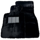 Black Sheepskin Floor Mats For BMW 4 Series G23 Convertible ER56 Design