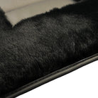 Black Sheepskin Floor Mats For BMW 4 Series G23 Convertible ER56 Design