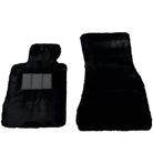 Black Sheepskin Floor Mats For BMW 4 Series G23 Convertible ER56 Design