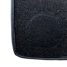 Black Sheepskin Floor Mats For BMW X6M F96 SUV ER56 Design