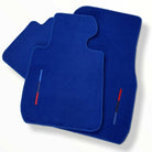 Blue Floor Mats For BMW 3 Series G20 With M Package - AutoWin