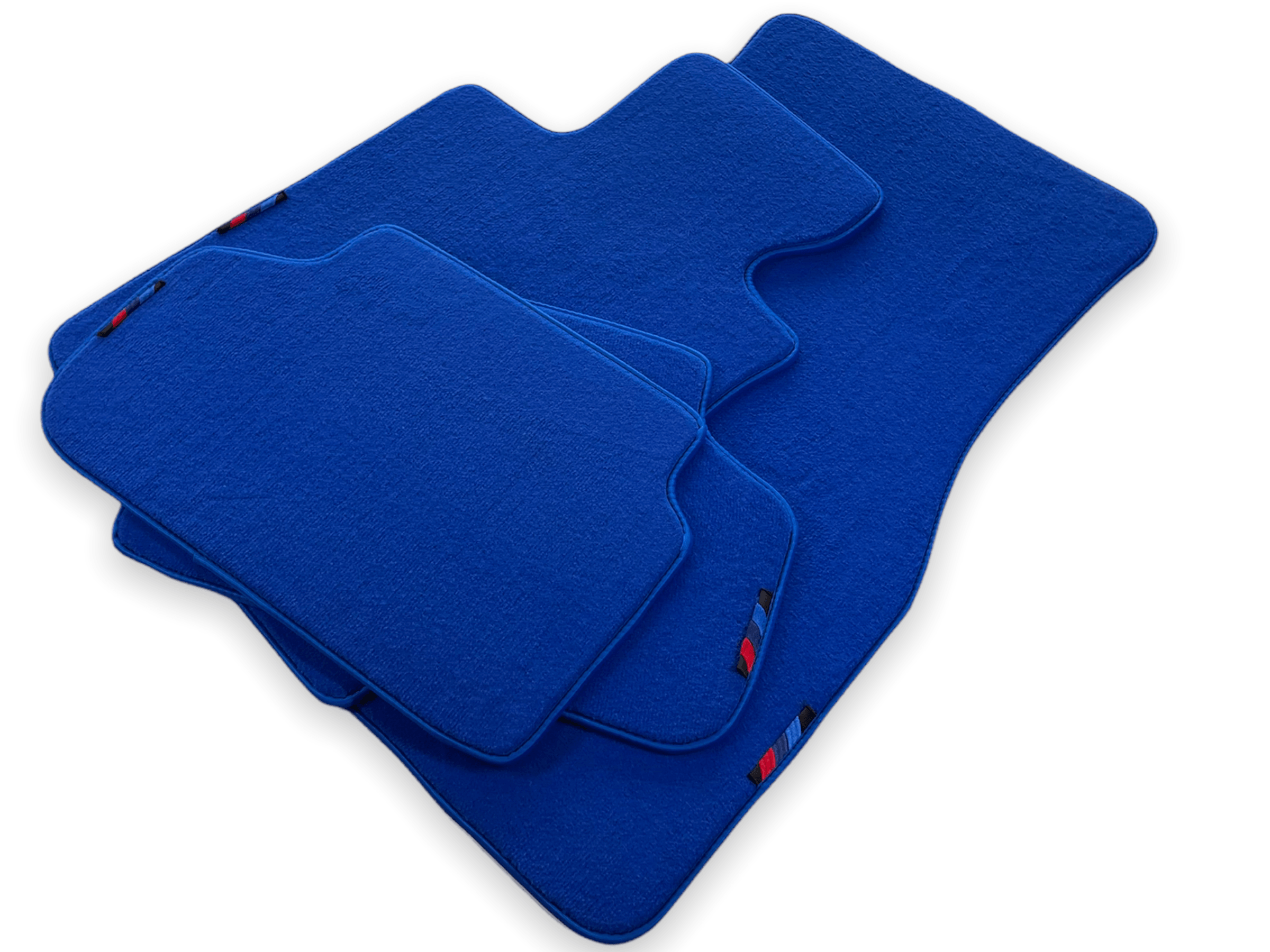 Blue Floor Mats For BMW 4 Series F33 With M Package - AutoWin