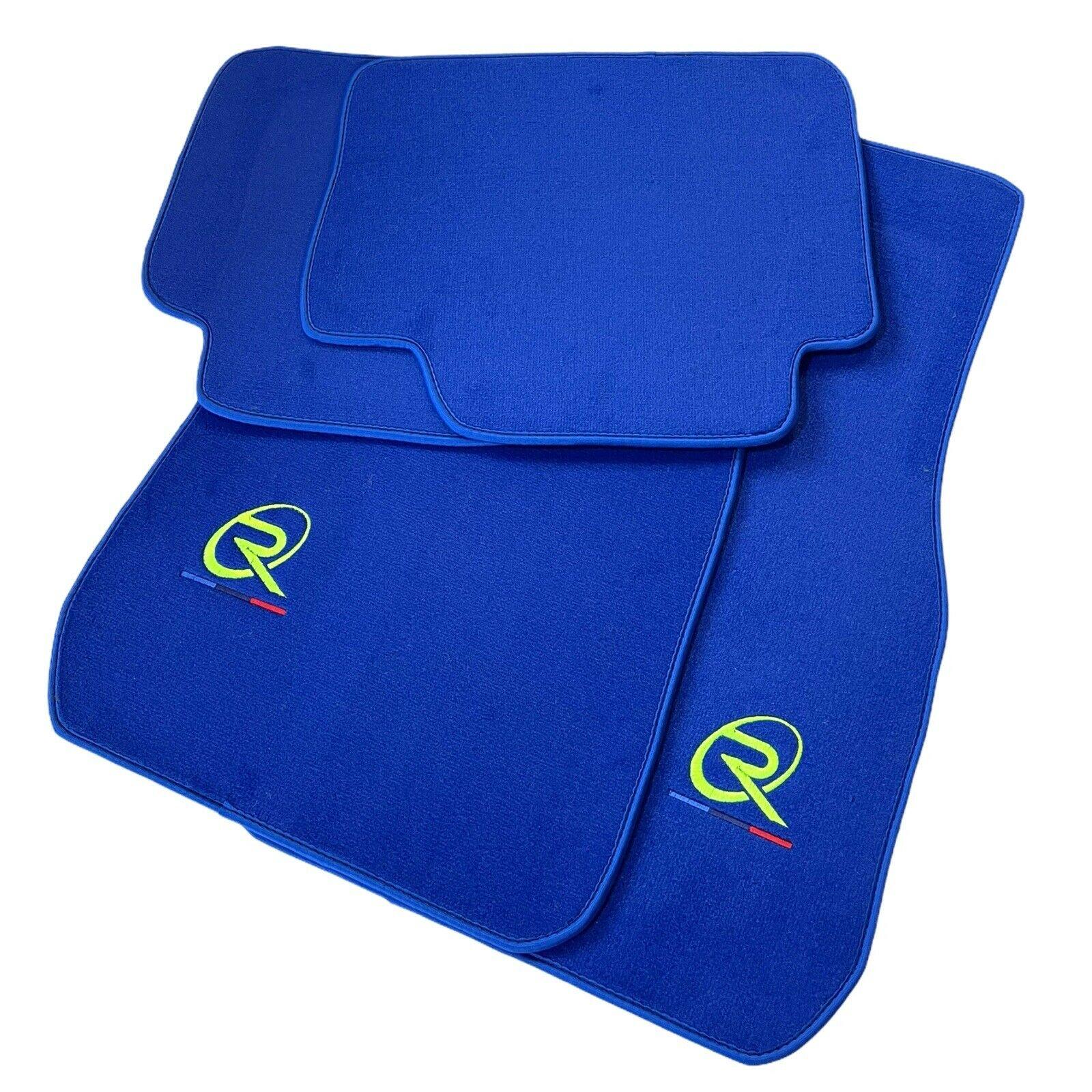 Blue Floor Mats For BMW 6 Series F12 Tailored Set Perfect Fit - AutoWin