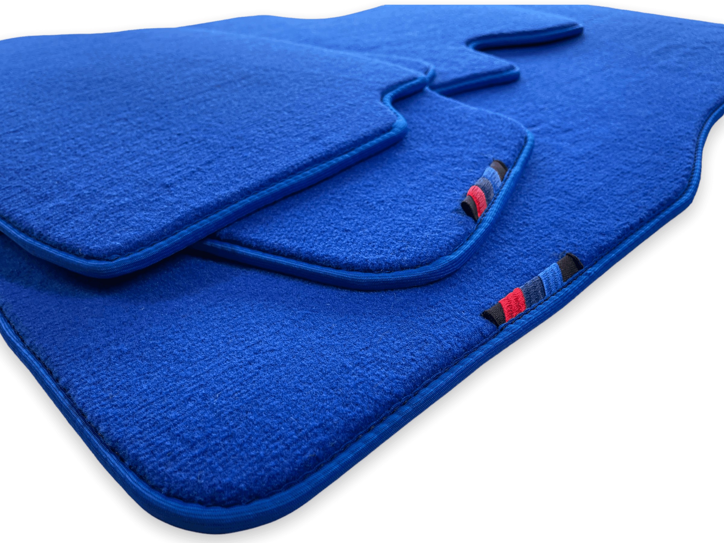 Blue Mats For BMW 6 Series E24 Coupe With M Package - AutoWin