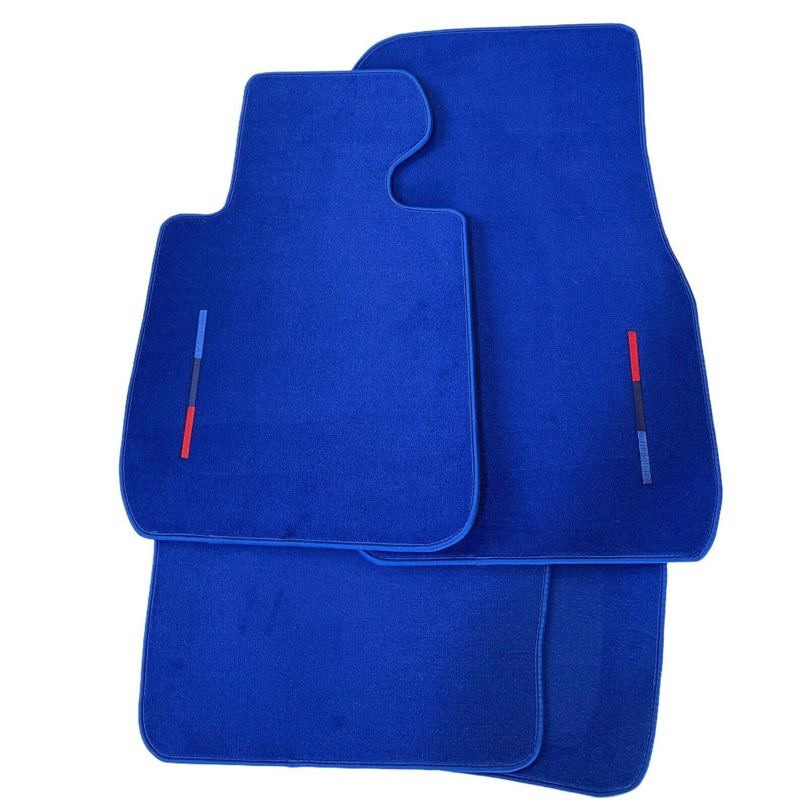 Blue Mats For BMW M6 E64 Convertible With M Package - AutoWin