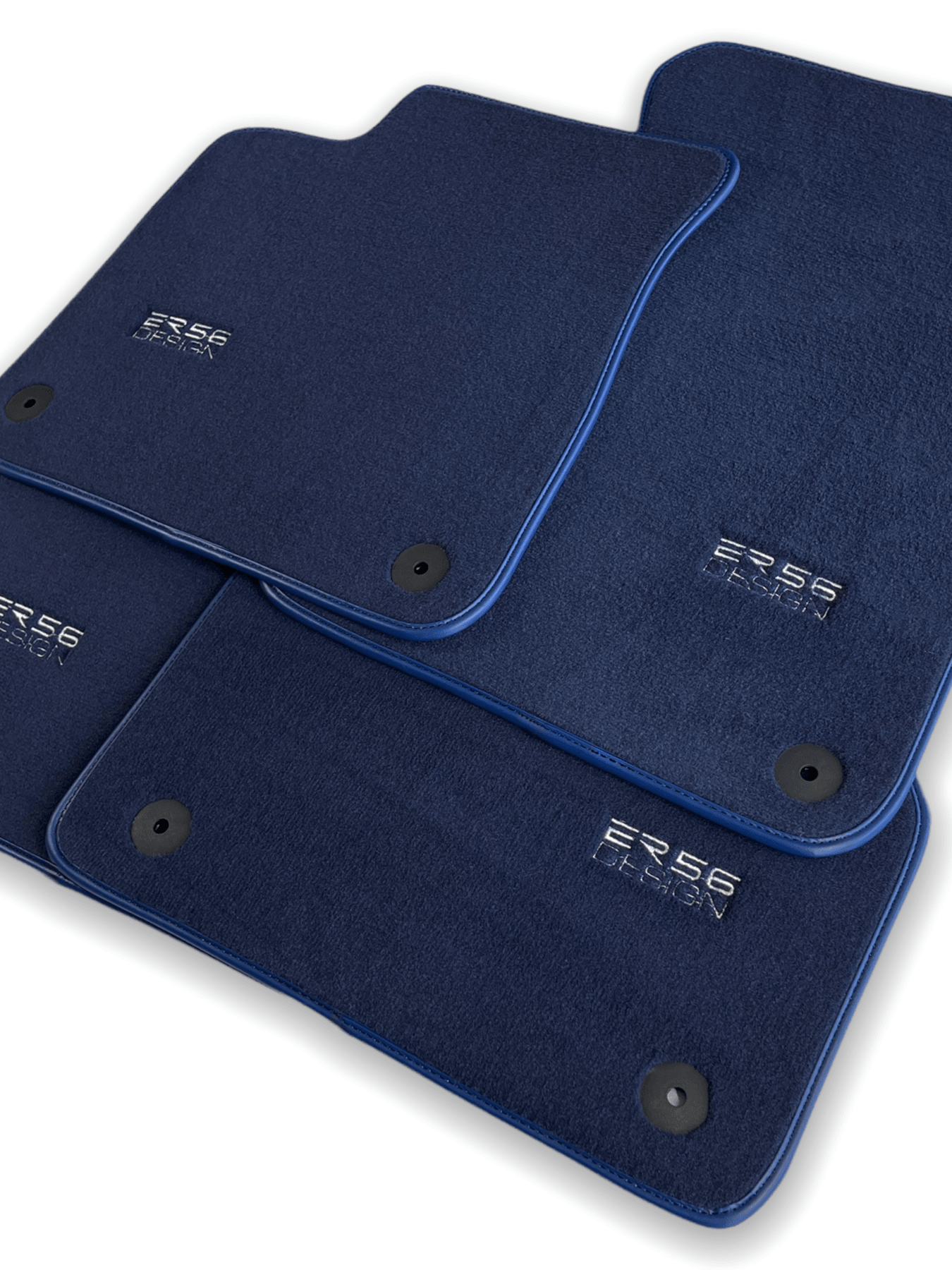 Dark Blue Floor Mats for Audi A7 - C7 (2010-2018) | ER56 Design