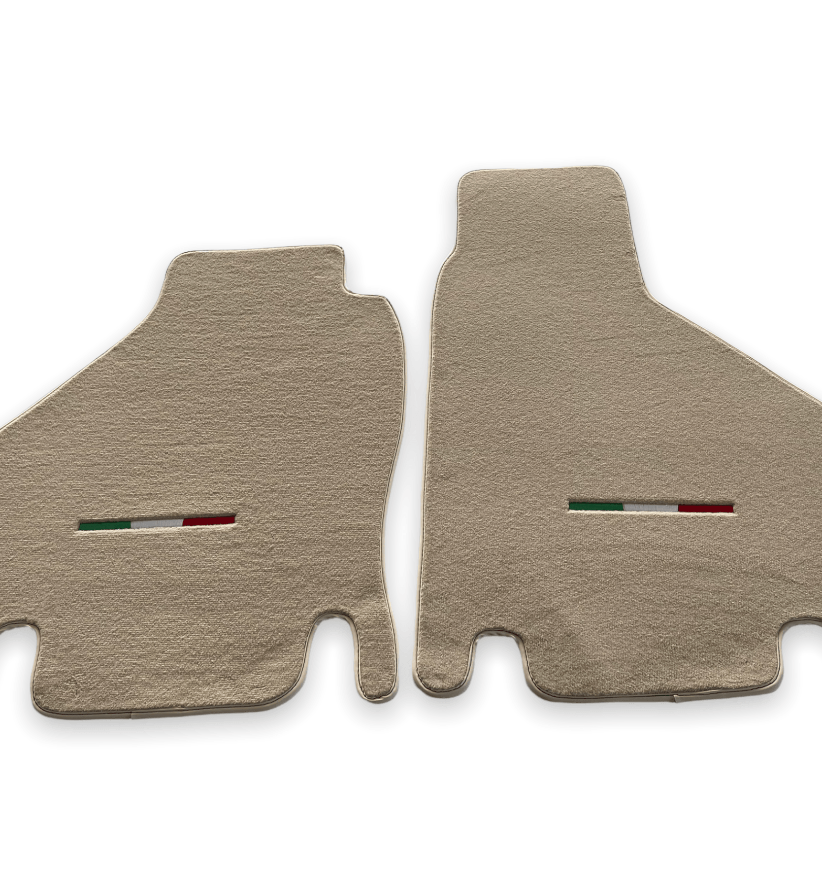 Floor Mats For Ferrari Testarossa 1984–1996 Beige Autowin Brand Italy Edition - AutoWin