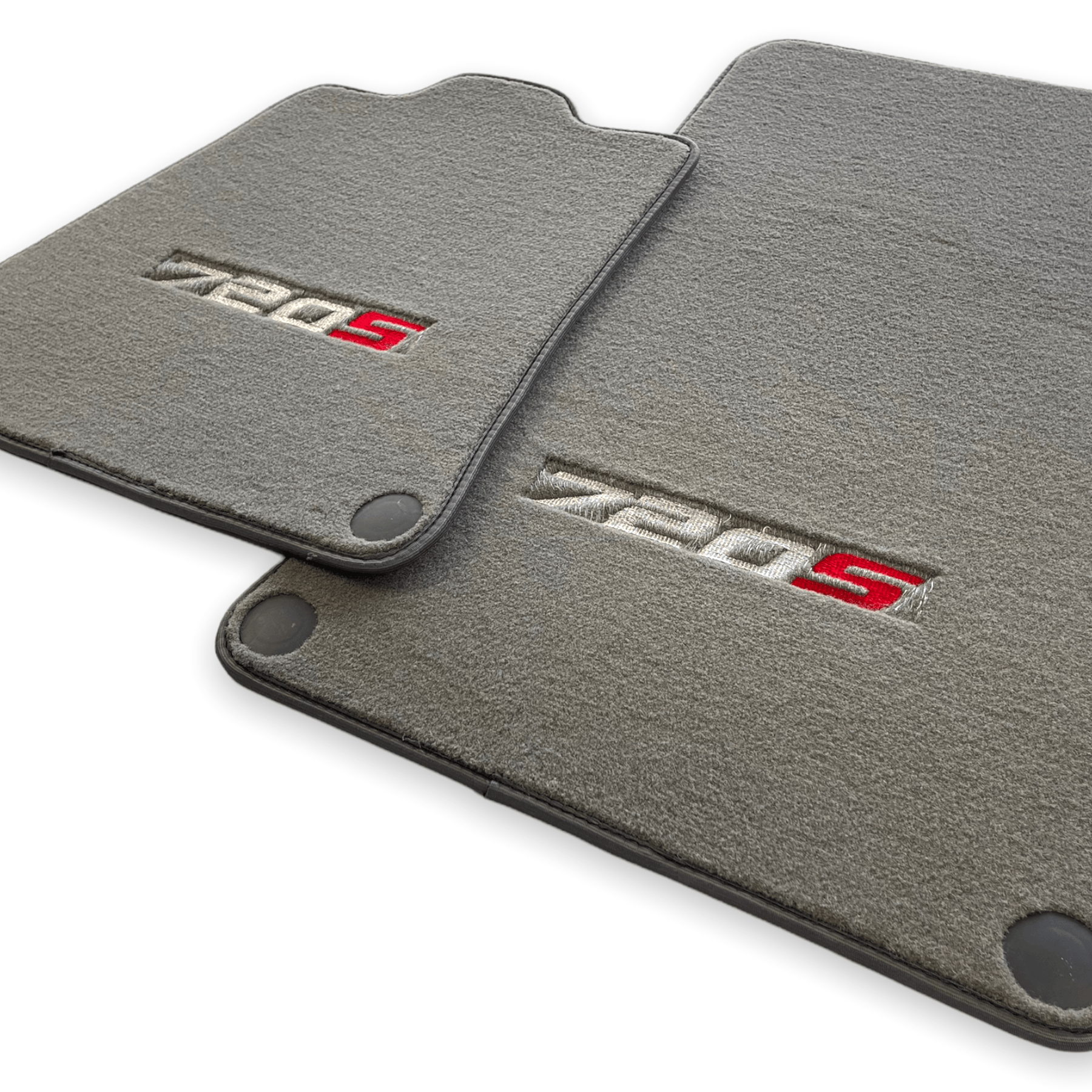 Floor Mats For McLaren 720S Gray Tailored Carpets Set AutoWin - AutoWin