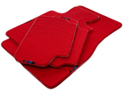 Red Floor Mats For BMW M4 Series F83 With M Package AutoWin Brand - AutoWin