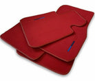 Red Mats For BMW M6 E63 Coupe With M Package - AutoWin