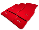 Red Mats For BMW M6 E64 Convertible - ER56 Design Brand - AutoWin