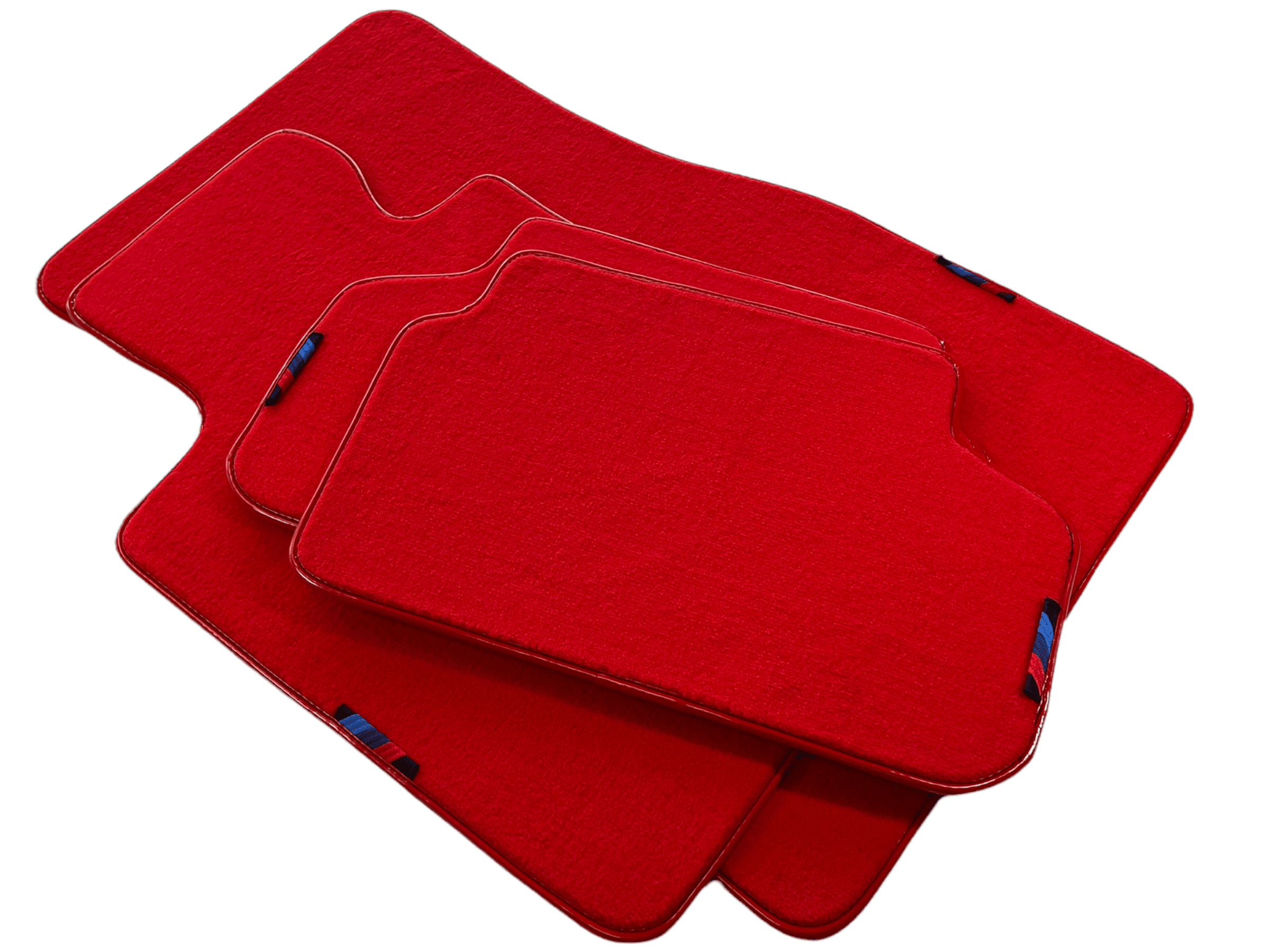 Red Mats For BMW M8 F92 2-door Coupe With M Package AutoWin Brand - AutoWin