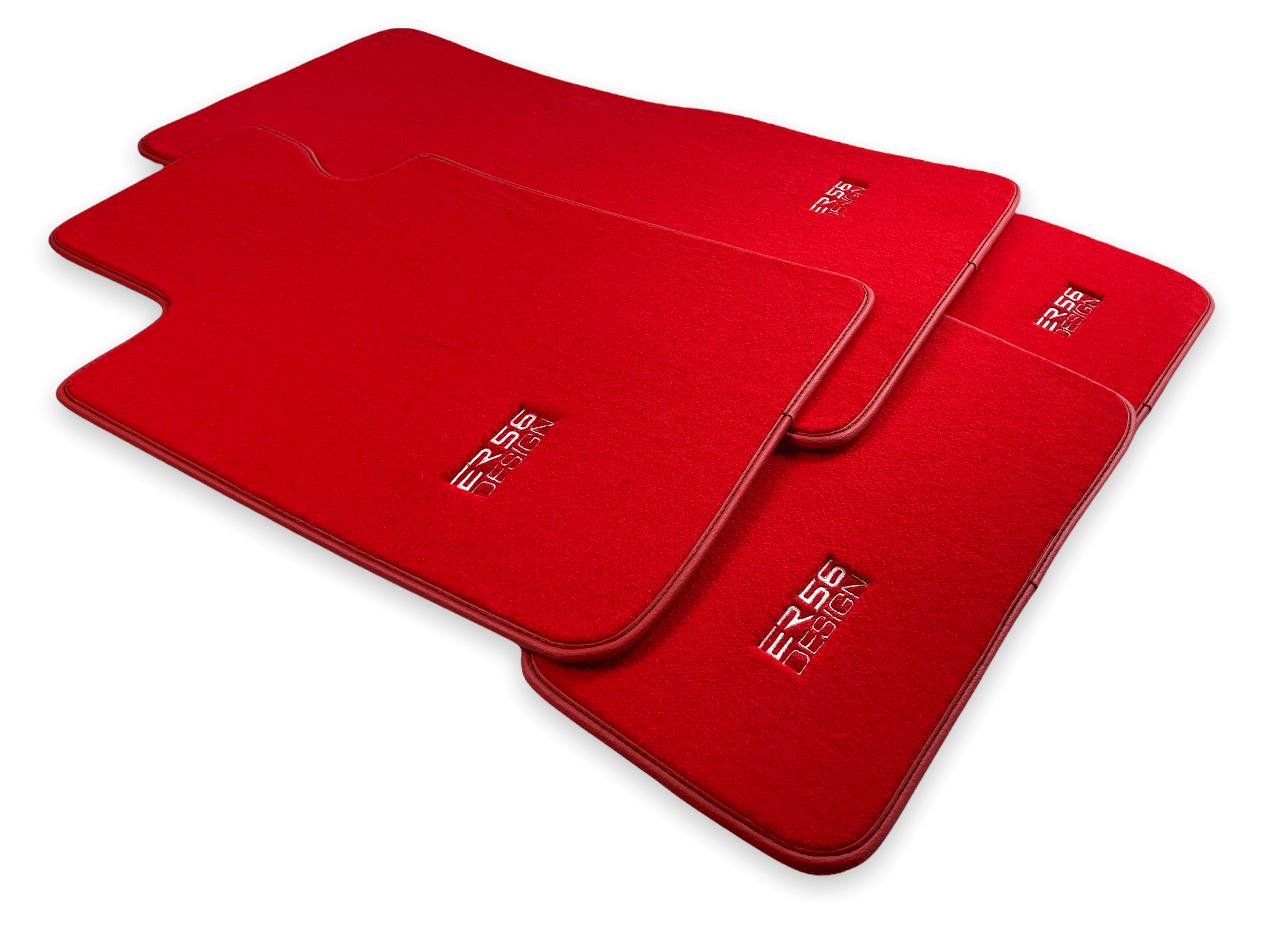 Red Mats For BMW M8 F93 4-door Gran Coupe - ER56 Design Brand - AutoWin