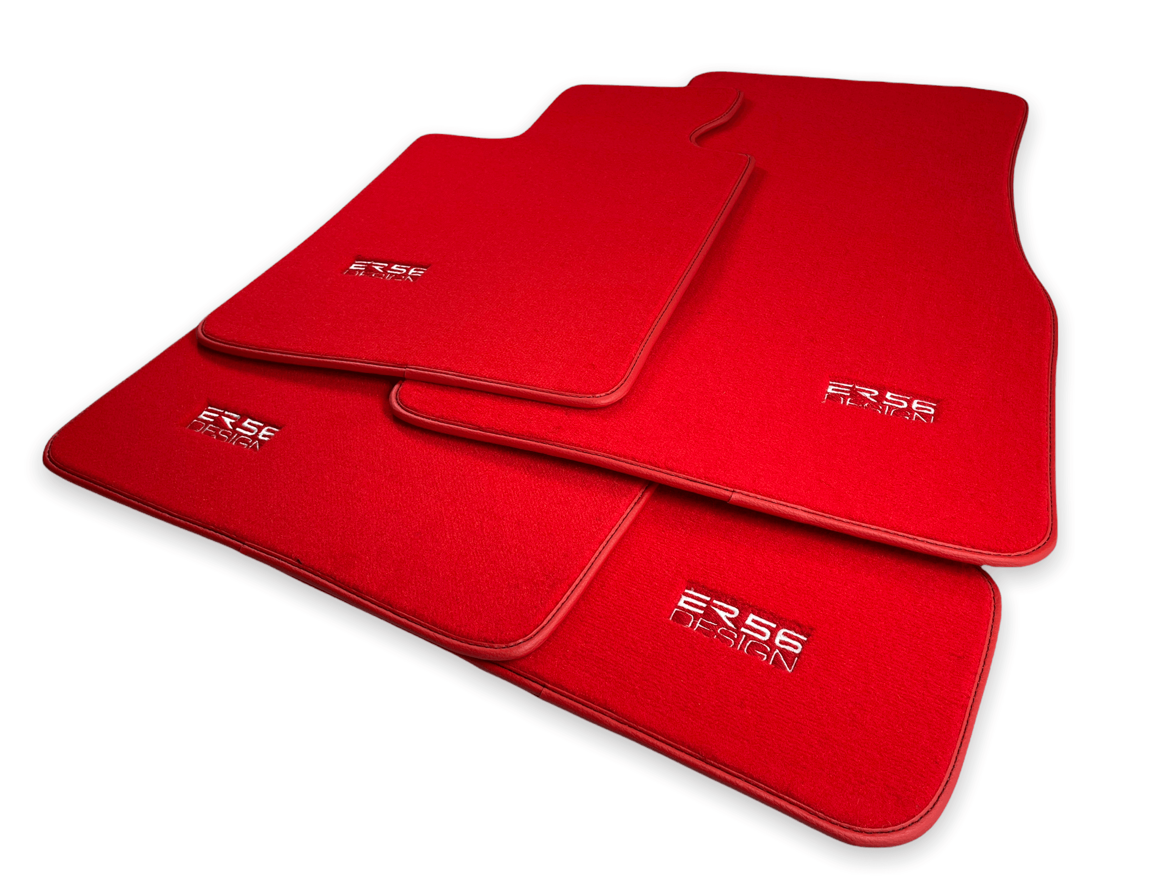 Red Mats For BMW M8 F93 4-door Gran Coupe - ER56 Design Brand - AutoWin