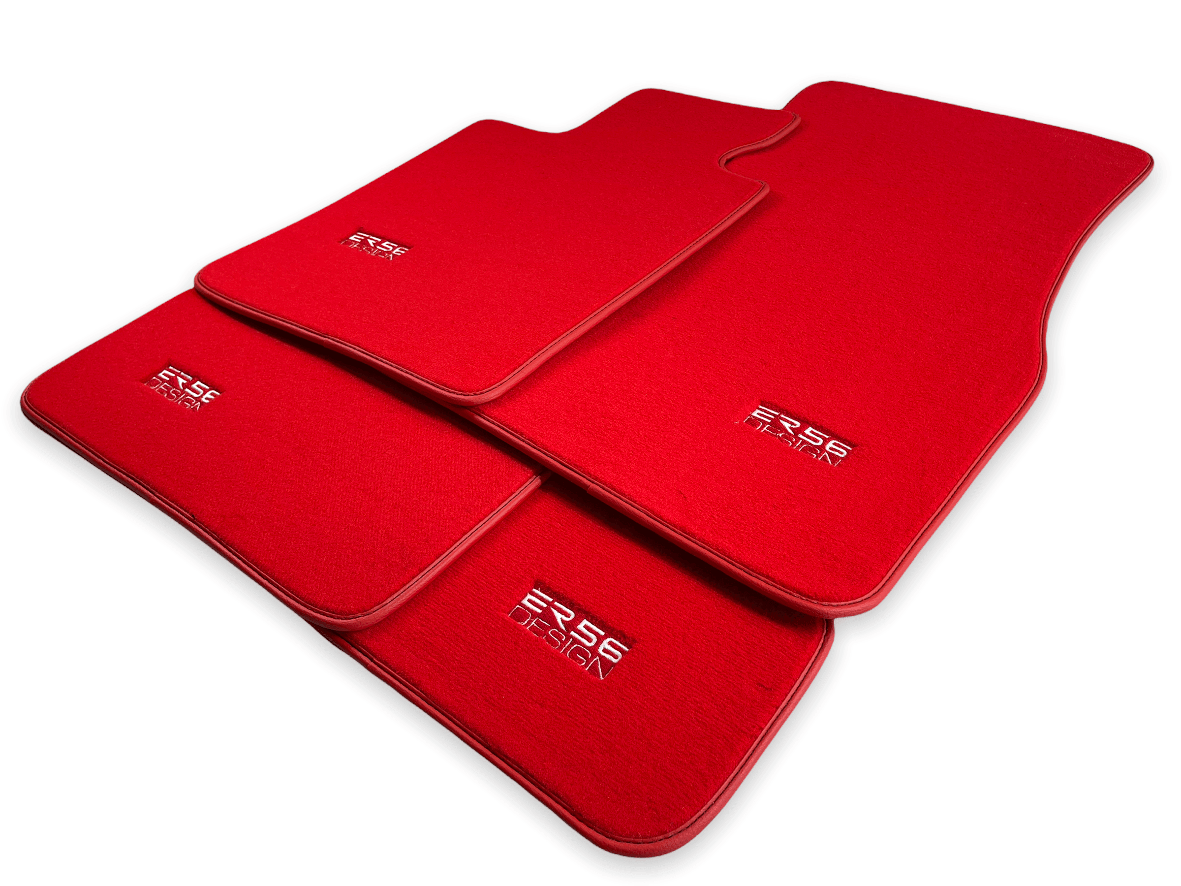 Red Mats For BMW X3 - E83 SUV - ER56 Design Brand - AutoWin