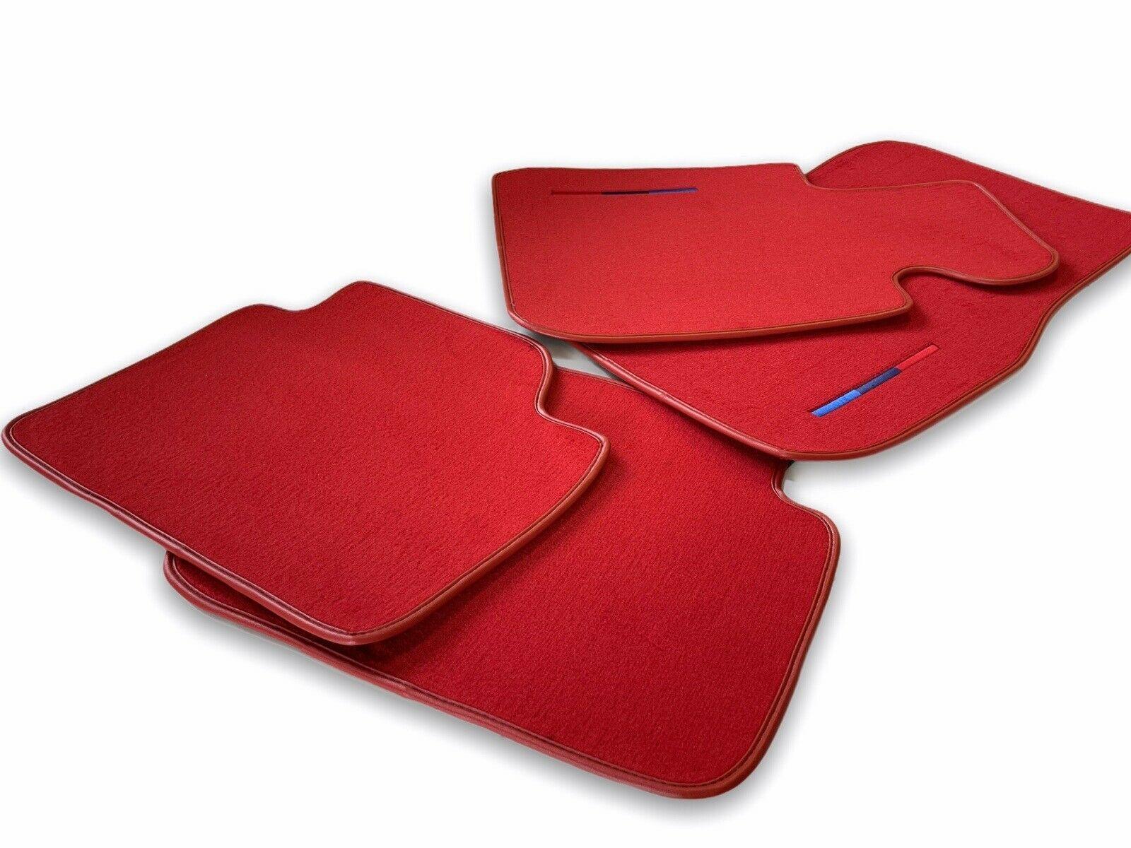 Red Mats For BMW X3 - E83 SUV With M Package - AutoWin