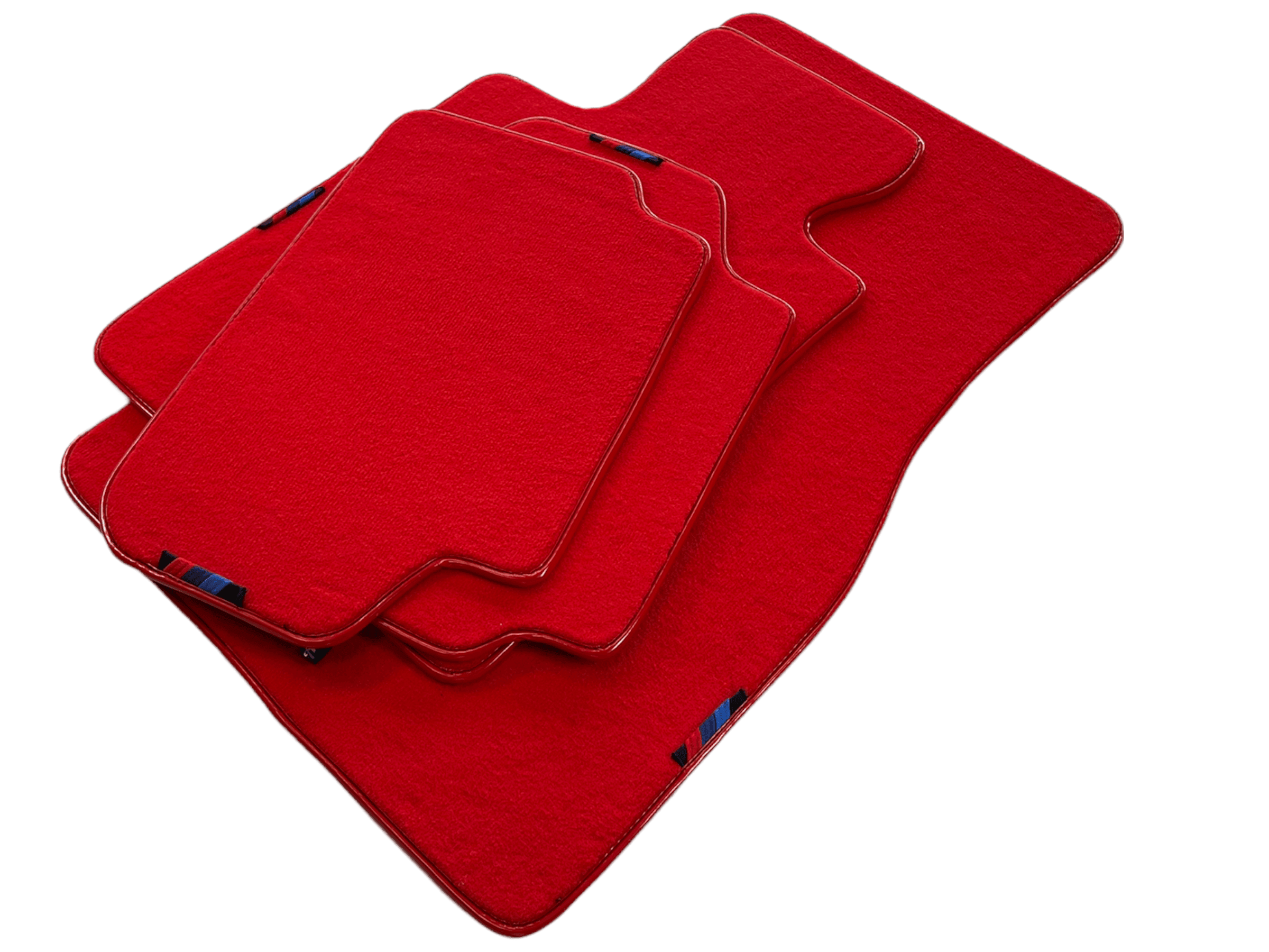 Red Mats For BMW X3 - E83 SUV With M Package AutoWin Brand - AutoWin