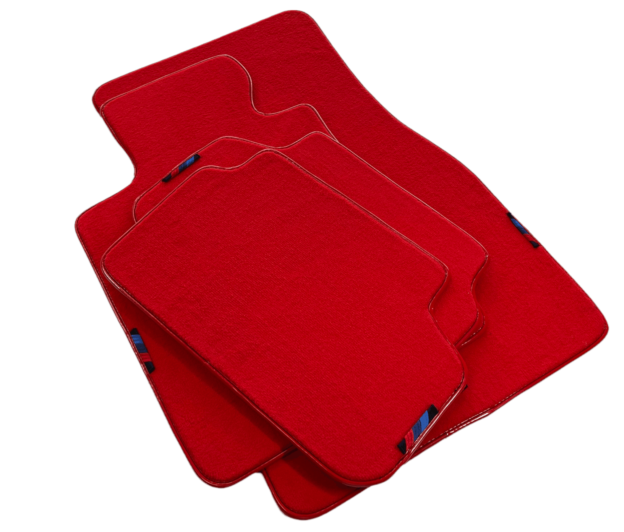 Red Mats For BMW X6M E71 SUV With M Package AutoWin Brand - AutoWin