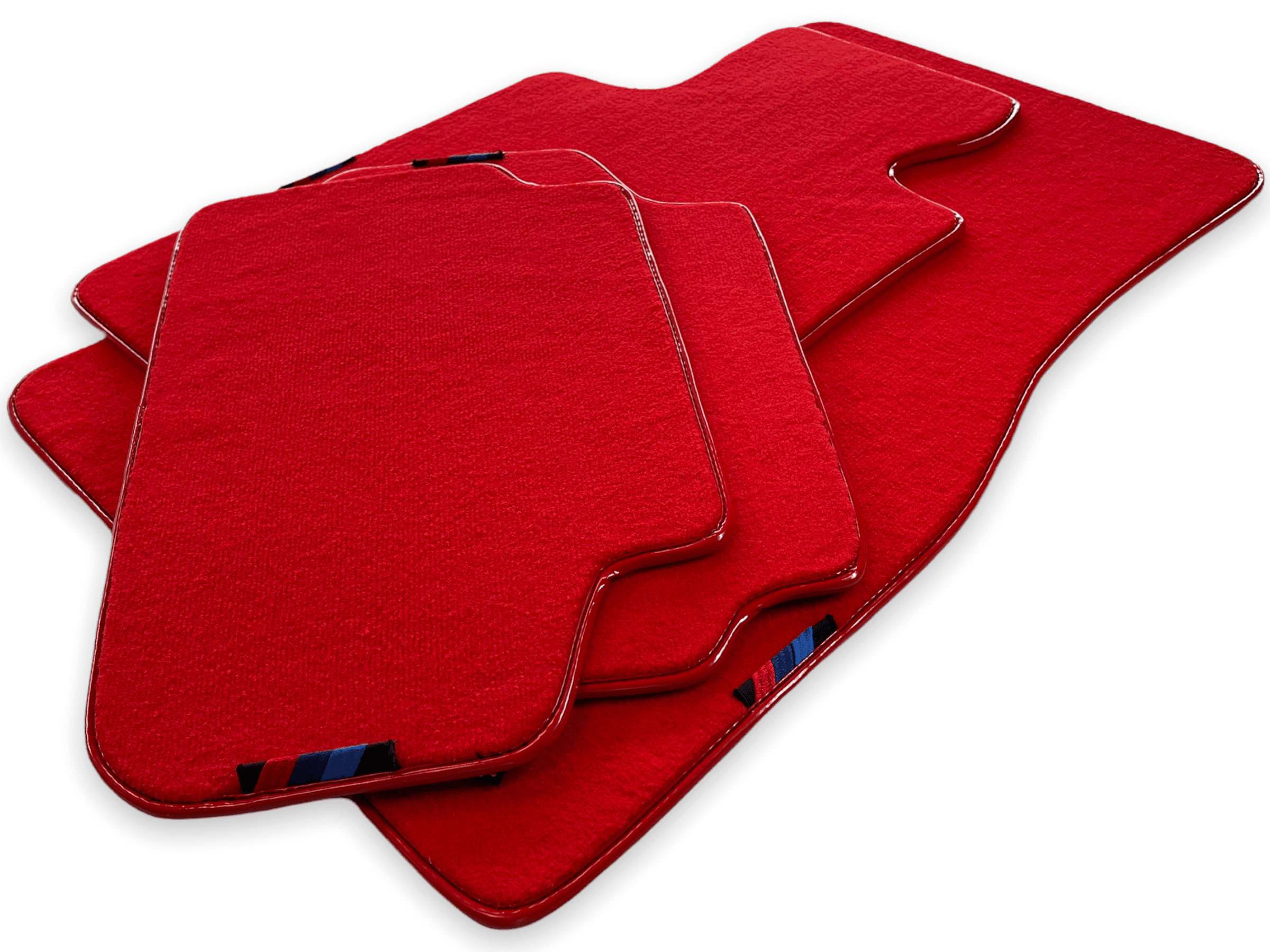 Red Mats For BMW X6M E71 SUV With M Package AutoWin Brand - AutoWin